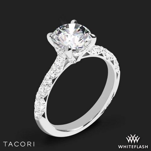 Platinum Tacori 403 2.5 RD Founder's Collection Diamond Engagement Ring